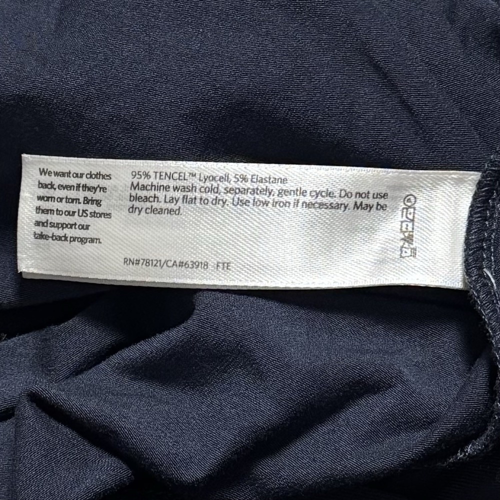 Eileen Fisher Slate Blue Open Front Duster Cardigan Capsule Chic Old Money 1X - Picture 11 of 13